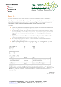 Super Gyp Tech Sheet - Hi
