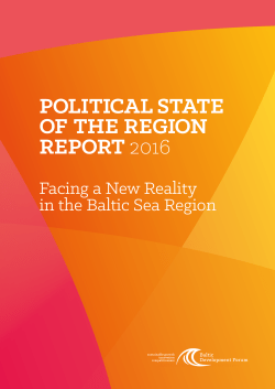 political state of the region report 2016
