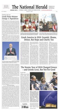 The Stormy Year of 2010 Changed Greece