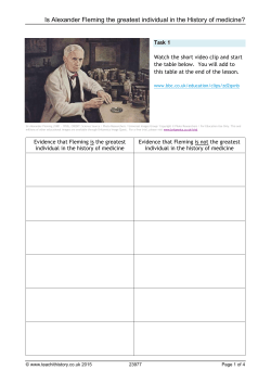 Is Alexander Fleming the greatest individual in the