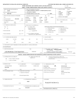 Lyla Burkman, Unit Supervisor Posted 07/10/2014 Co.