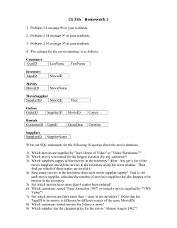 Homework 2 - Rutgers CS