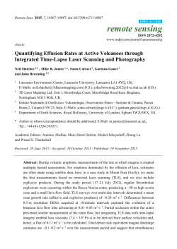 Quantifying Effusion Rates at Active Volcanoes through Integrated