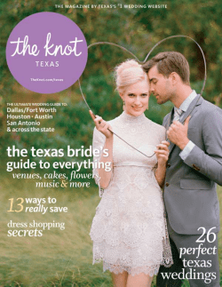 The Knot - Lagniappe Weddings