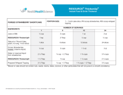 Strawberry Shortcake - Dysphagia-Diet