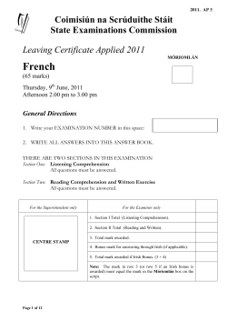 French - ExamSupport