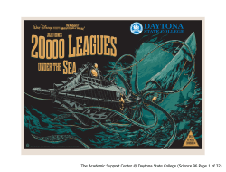 20000 Leagues Under the Sea Science Movie Night Presentation