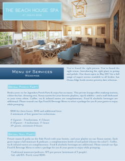 4-6 guests - 3 technicians, 4-5 hours 6-10 guests