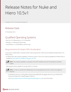 Nuke 10.5v1 Release Notes