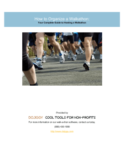 How to Organize a Walkathon: Your Complete Guide to Hosting a
