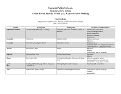 Grade 2 Writing - Summit Public Schools