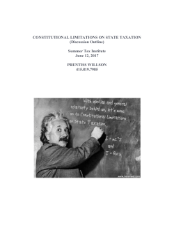 NOTES FOR DAVIS PRINCIPLES OF CONSTITUTIONAL LAW AND