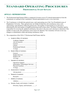 standard operating procedures