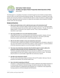 Get The Facts On Growth - Oak Harbor School District