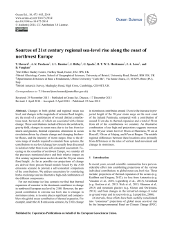 Sources of 21st century regional sea-level rise