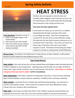 HEAT STRESS