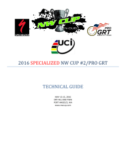 2016 specialized nw cup #2/pro grt technical guide