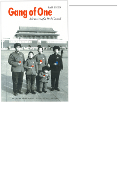 Gang of One: Memoirs of a Red Guard (American Lives)