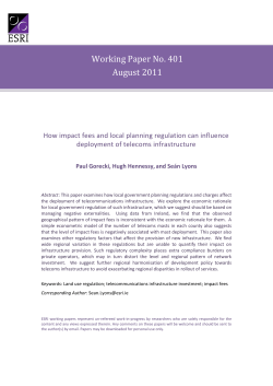 How impact fees and local planning regulation can influence