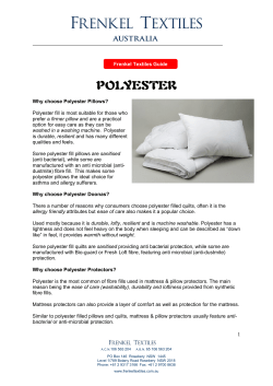 POLYESTER - Frenkel Textiles