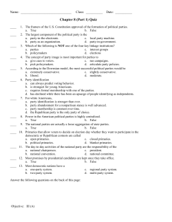 Chapter 8 (Part 1) Quiz