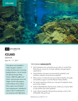 Iceland - Holbrook Travel