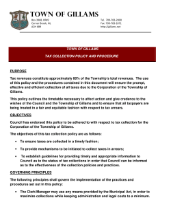 tax collection policy