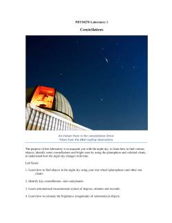 Constellations - Brown University Wiki