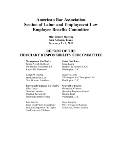 American Bar Association Section of Labor and Employment Law