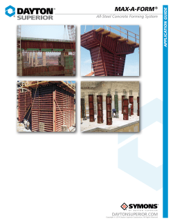 MAX-A-FORM - Dayton Superior