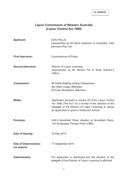 Grill`d Pty Ltd v Commissioner of Police and others