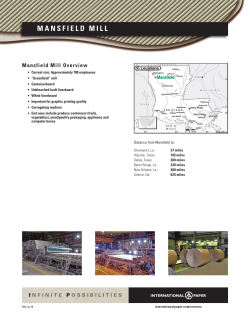 mansfield mill - International Paper