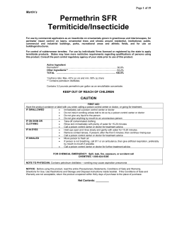 Product Label - Do My Own Pest Control