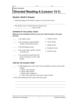Directed Reading A (Lesson 13