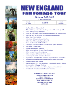 new england in the autumn