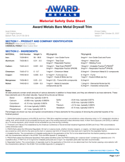 Award Metals Bare Metal Drywall Trim