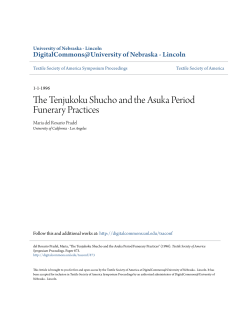 The Tenjukoku Shucho and the Asuka Period Funerary Practices