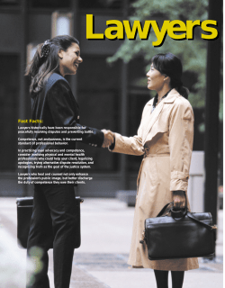Lawyers as Healers - State Bar of Michigan