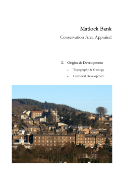 Matlock Bank Matlock Bank - Derbyshire Dales District Council