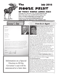 moose print - Tracy Moose Lodge 2283