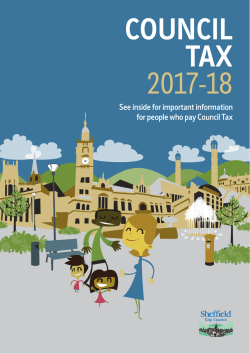 council tax 2017-18 - Sheffield City Council