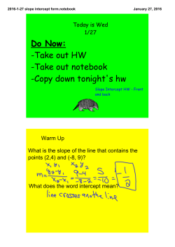 2016-1-27 slope intercept form.notebook
