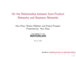 On the Relationship between Sum-Product Networks and Bayesian
