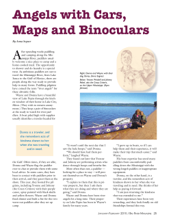 Angels with Cars, Maps and Binoculars