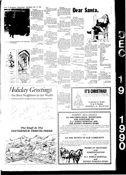 Dear Santa - NYS Historic Newspapers