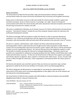 Acceptable Use Policy