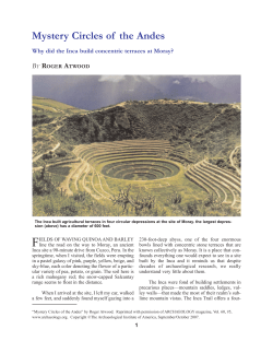 Mystery Circles of the Andes