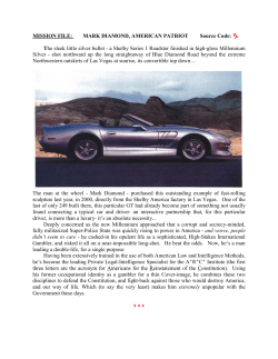 MISSION FILE: MARK DIAMOND, AMERICAN