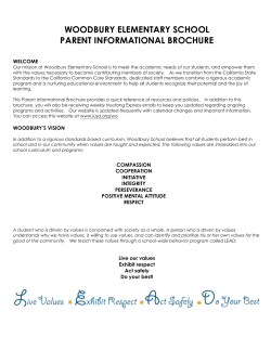 OPEN DOOR POLICY/VOLUNTEERS - Irvine Unified School District