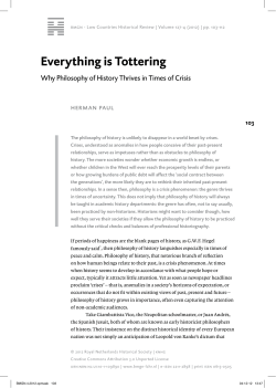 Everything is Tottering